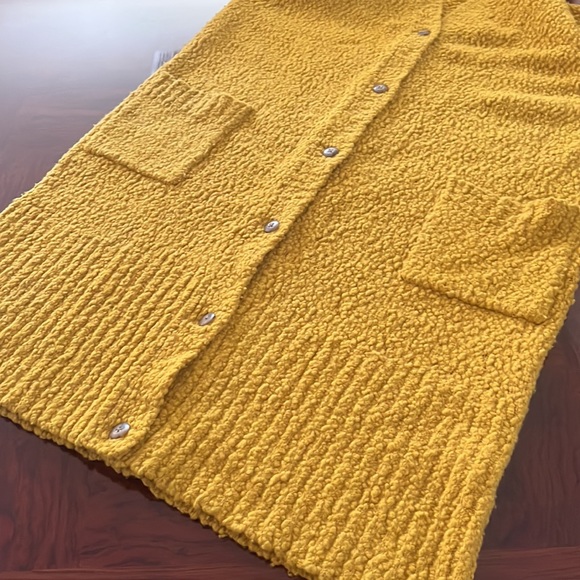 Land Of Distraction Long Wool Cardigan Sweater - Picture 10 of 14